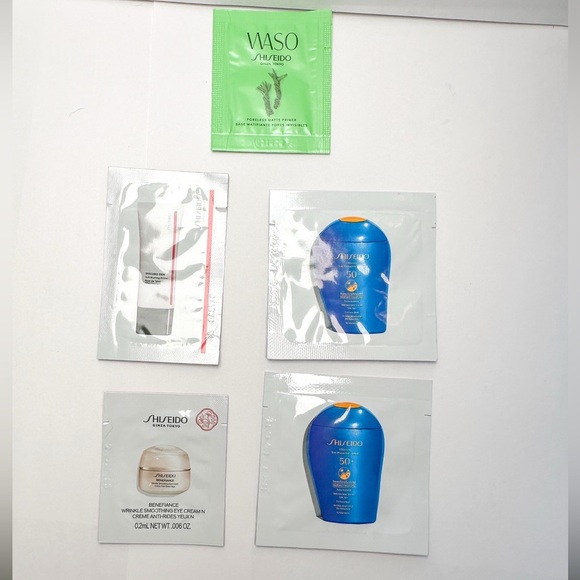 🆕 14pc SHISEIDO Skincare & Makeup Set w/ Serum, Sunscreen, Foundation & Lip - Picture 12 of 16